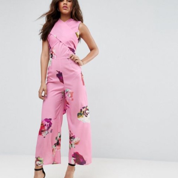 tall pink jumpsuit
